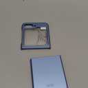 GooseBox for Samsung Galaxy Z Flip 6 Case with Screen Protection, Z Flip 6 Slim HD Clearly Case Ultra-Thin Anti-Scratch Shockproof Phone Case(Blue)