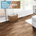 Art3d 12-Pack 18 Sq.ft Peel and Stick Floor Tiles Vinyl Plank Flooring Wood Look, Adhesive and Waterproof Tile Sticker for Bedroom, Living Room, Kitchen,RV in Ashtree