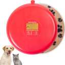 Gelbesty Original Pet Heating Pad Microwave, Snuggle Warming Safe Outdoor Newborn Kitten Puppy Pet Bed Warmer, Gel Reusable Heat Disc, Waterproof Heating Disk for Dog Cat Rabbit and Guinea Pig Gifts