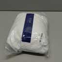 Extra Deep King Fitted Sheet - Hotel Luxury Single Fitted Sheet Only - Easily Fits 18 inch to 24 inch Mattress - Ultra Soft, Wrinkle Free w/Extra Deep Pockets - Easy-Care, Breathable & Comfy - White