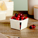 Bright Creations 12 Pack 1-Pint Wooden Berry Baskets for Picking Fruit, Arts and Crafts, Decor, 5 Inch Square Vented Wood Berry Containers - Wooden Basket