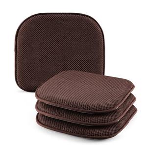 SWEMSTAR Chair Cushions - 15"*17" Kitchen Dining Chair Pads Foam Seat Cushion for Chairs Barstool Cushions Non Slip Seat Pad