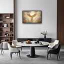 Large Angel Wall Art for Living Room, Framed Oversized Angel Wing Wall Decor Fantasy Sky Clouds Canvas Painting Modern Artwork for Living Room Bathroom Bedroom Office Dining Room 36"x24"