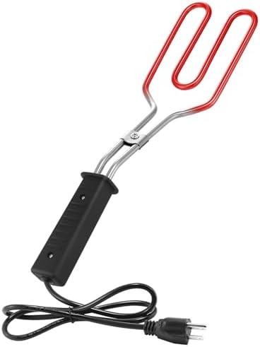 650W Electric Charcoal Starter - Fire Lighter for BBQ Grill Fireplace Smoker Campfires Coal Quick Ignite Briquettes, Durable Stainless Steel 304 Heat Element Coils with 25 Inch Power Cord