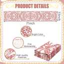 6 Pcs Cielito Lindo Party Decorations Talavera Table Runner 71 x 13'' Cielito Lindo Baby Shower Party Decoration Mexico Home Decor Traditional Cinco De Mayo Decorations (Pink)