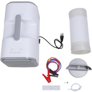 5200BTU 12V 24V DC Air Conditioner with Dehumidifier Portable AC Unit Low Noise Running Remote Control for Work Shop Tent RV Room (US Plug 110V)