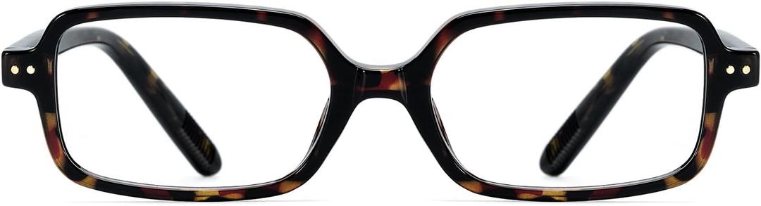 TIJN Blue Light Blocking Glasses Women Men Retro Cat Eye Square Oval Anti Glare Screen Computer Gaming Daily Eyeglasses TR90