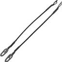 Truck Replacement Tailgate Cables Straps 55174827AC 55174826AC Compatible with 1987-2011 Dodge Dakota, 2006-2009 Raider Pickup