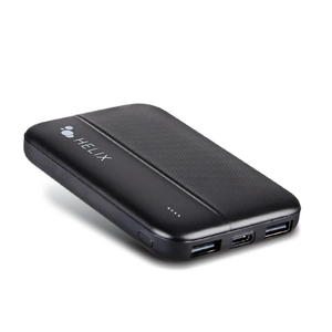 HELIX Turbo volt+ 5000 mAh Power Bank  with Dual USB-A Ports