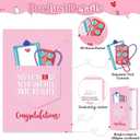 12 Pack Nurse Graduation Card with Envelopes and Stickers 2025 Nursing Congratulations Gifts Funny RN School Graduation Cards Bulk for Nurse Healthcare Worker Doctors Students