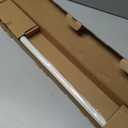 Ivilon Adjustable Window Curtain Rod - Heavy-Duty, Ideal for Living Room, Bedroom - Easy Install, Ivory 28-48 Inch