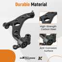 maXpeedingrods 2Pc Front Lower Control Arm with Ball Joint for Mazda 3 2014-2018 Mazda 3 Sport 2014-2018, CMS761215 CMS761216