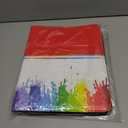 1080 Pocket Trading Card Binder Card Binder 9 Pocket with 60 Removable Sleeves Toploader Binder 3-Ring Zip Card Collection Binder Album for Sports Baseball Card and TCG MTG Cards of Gifts (Colorful)