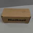 Kwikset Singapore Entry Door Handle with Lock and Key, Secure Keyed Reversible Lever Exterior, For Front Entrance and Bedrooms, Matte Black, Pick Resistant Smartkey Rekey Security and Microban