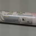 Floral Wallpaper Peel and Stick - 393.7" × 17.3" Pink and Green Wallpaper for Bedroom Decorative Self Adhesive Shelf Drawer Liner