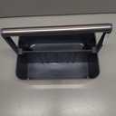 Portable Shower Caddy Basket Bin with Handle and Adjustable dividers for College Dorm, Large Plastic Bathroom Storage Organizer Tote,Gray (Silver / Grey)