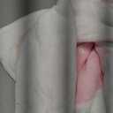 Ultra Soft Plush Pink Easter Bunny Costume Cosplay Sleepsuit (Small)