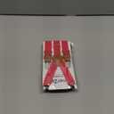 2 Pieces Dog Diaper Suspenders, for Dog Diaper Female and Belly Band for Male, Prevent Dog Diapers from Falling Off,Diapers Suspender for Dog in Heat/Period (Navy Blue & Pink, S/M)