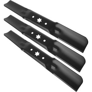 942-05056A Mower Blades Fit for Cub Cad et 54" Deck - 742-05056 Medium Lift Blade Compatible with Cub Cad et RZT-L54 Zero Turn, Troy-Bilt Lawn Tractor, Craftsman Riding, 3 Pack
