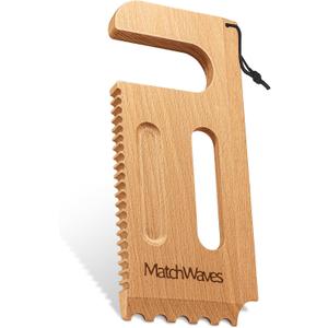 Matchwaves Wooden Grill Scraper, Grill Grate Cleaner for Traeger Grills - Safe Bristle-Free Grill Cleaning Tool