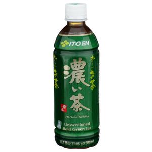 5 x Ito En, Tea Green Dark Oi Ocha Unsweetened, 16.9 Fl Oz (EXP 09/22/26)