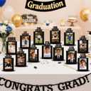 AceOrbit 13 Pcs K-12 Picture Frame 4 x 6 Inch Kindergarten Through 12th Grade Picture Frame Grad School Photo Display for Graduation Party Supplies(Black)