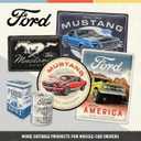 Nostalgic-Art Retro Tin Sign, Ford  F100  Gift idea for car accessories fans, Metal Plaque, Vintage design for wall decoration, 11.8" x 15.7"