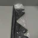 Stainless Steel Stove Gap Covers (2PCS), Stove Gap Filler for Kitchen Oven Counter Side Gap, Range Trim Kit, Easy Clean and Heat Resistant, Adjustable Length 13.8" to 27.5" 1