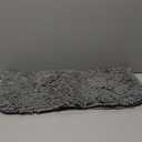 OLANLY Bathroom Rugs 47x17, Extra Soft Absorbent Chenille Bath Rugs, Rubber Backing Quick Dry, Machine Washable Bath Mats for Bathroom Floor, Tub and Shower, Home Decor Accessories, Grey