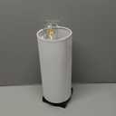 AVV Cordless Table Lamp, 5000mAh Battery Operated Lamp for Night Stand, 3 Modes Battery Powered Wireless Table Lamp, Touch Control Rechargeable Lamp for Bedroom, Living Room, 18 Inch White