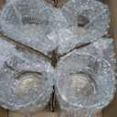 D.M DESIGNMASTER [4 PACK, 12 OZ] - Premium Glass Coffee Mugs with Handle. Transparent Tea Glasses for Hot/Cold Beverages, Perfect Design for Americano, Cappuccino, Tea and Beverage.