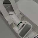 2-in-1 Dog Dryer with Slicker Brush for Small Dogs and Cats, Pet Hair Dryer, Dog Blow Dryer for Grooming with 300 Watts, 75-85 dB, Adjustable Temperature, Overheat Protection