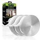 Alien Seal Transparent Anti-Draft Weather Stripping Insulation Tape Self-Adhesive Waterproof Door & Window Seal - 3 Pack