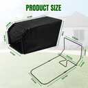 Grass Catcher Bag and Frame Set for to-ro 22" Recycler Lawn Mower Replace 115-4664 132-4483-03 114-2639-03, Foldable Frame