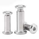 NACX 5/16"(8mm) Screw Post, Male M6 x 35mm Binding Bolts Fastener, 304 Stainless Steel, 10Sets
