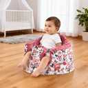 Seat Cover Compatible with Bumbo and Nuby Seat, Booster Seats Accessories, Soft Breathable Cover for Baby Girl Boy, Cover Only
