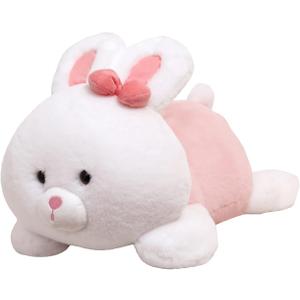 YESGIRL Easter Gifts Bunny Stuffed Animal Plush Pillow, 24 inch Cute Plush Toy, Large Soft Rabbit Plushie for Adults, Kids, Boys and Girls