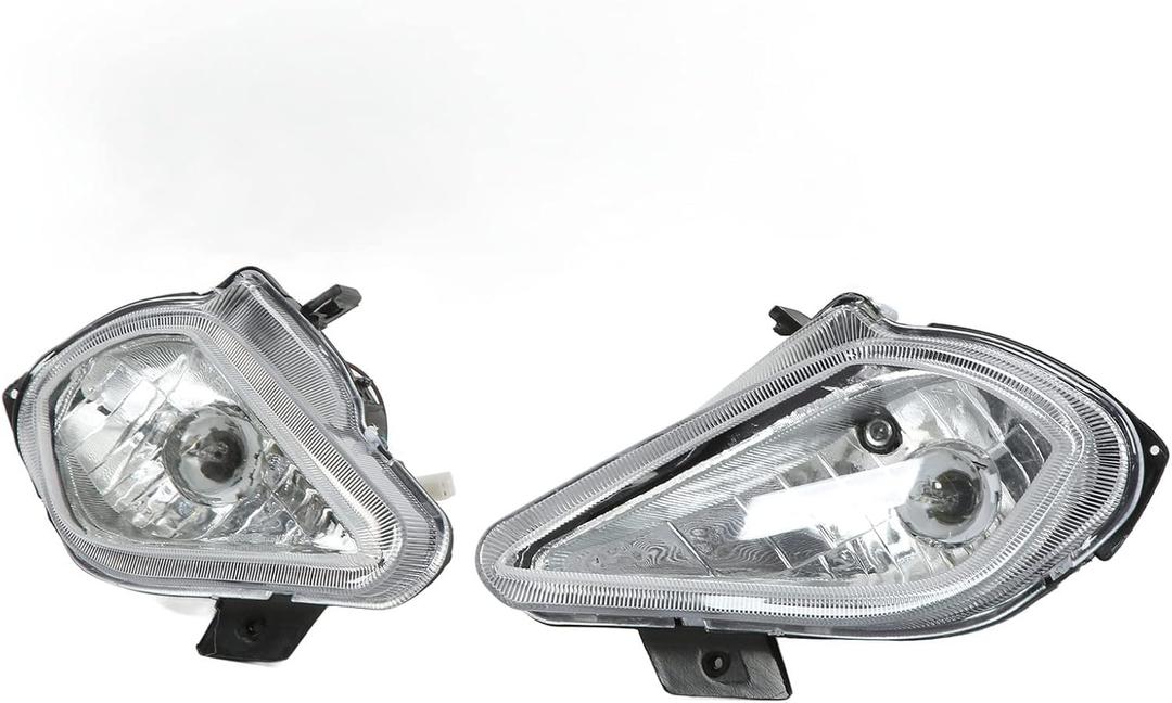 Chinese ATV Headlight Weatherproof Shockproof ATV QUAD Head Light DC 12V for 150CC 200CC 250CC 300CC