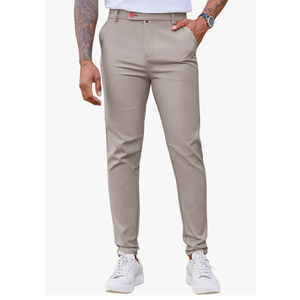 Beotyshow Men's Dress Pants Slim Fit Casual Trendy 2025 Formal Skinny Athletic Stretch Business Pant XXL