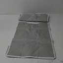 3 Pcs Laundry Sorter Replacement Bags Hamper Cart Removable Replacement Laundry Storage Organizer Bag Hamper Liner, 14.9 x 9 x 21.7 Inch (Light Gray)
