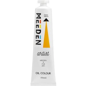 MEEDEN Artist Grade Oil Paint: Deep Yellow - 170ml/5.7oz Tube - Professional Art Paints for Canvas Painting