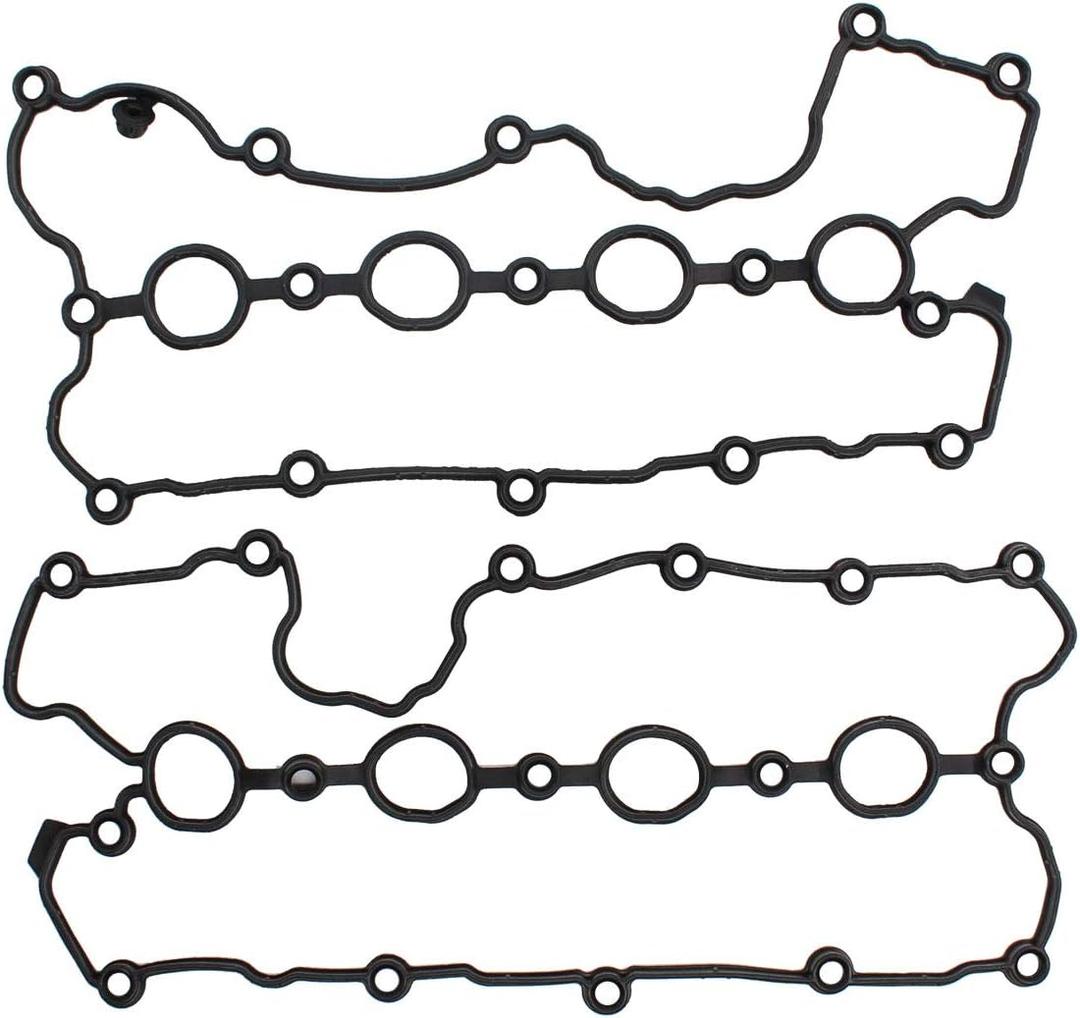 MOTOKU Engine Valve Cover Gasket Right and Left Set for Audi A6 Quattro S5 A8 Quattro Q7 R8 RS4 RS5