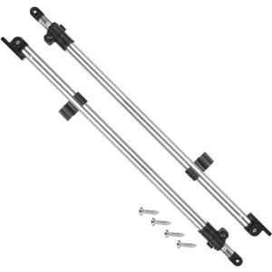 XGEAR Adjustable Bimini Top Rear Support Poles, Universal Fit for 3-4 Bow Bimini Top, Marine Grade Aluminum Pole