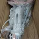 Moolan Steam Mop - All-in-one Powerful Handheld Steam Cleaner Detachable Floor Steamer with 7 Accessories, MultiPurpose Steamer for Hardwood Floors, Clothes,Windows,Tiles,Carpet, Whole Home Use,White