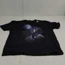 Howling wolves in the full moon moonlight with starry sky T-Shirt, XL