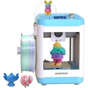 3D Printer for Kids and Beginners,Geeetech Mini 3D Printers with Auto Leveling,High Speed and Fully Open Source,Fully Assembled Direct Drive Extruder,for Home and School,Print Area 3.94×4.33×3.94 in