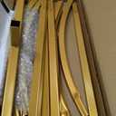 Fomcet Metal Arch Backdrop Stand Set of 3 Gold Wedding Arch Stand 7.2FT & 6.6FT & 6FT Arched Backdrop Frame for Birthday Party Baby Shower Graduation Ceremony Decoration