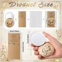 Landical 50 Sets Christian Gifts for Women Bulk Pocket Mirrors with Cards Bags for Mothers Day Stuffers Church Party Favors Religious Gift Bag Fillers, Give It All to God