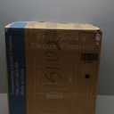 Sweetcrispy Freestanding Electric Fireplace Heater, 26 Indoor Fireplace with 3D Flame Effect, Overheating Safe Design, Energy Saving Space Heater with 12H Timer&Remote for Living Room, Bedroom, Black