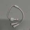 Permanent Outdoor Lights Y-Shaped Extension CableIP68 Rated, Compatible only Gooee H705A H705B H705C, H706A H706B H706C